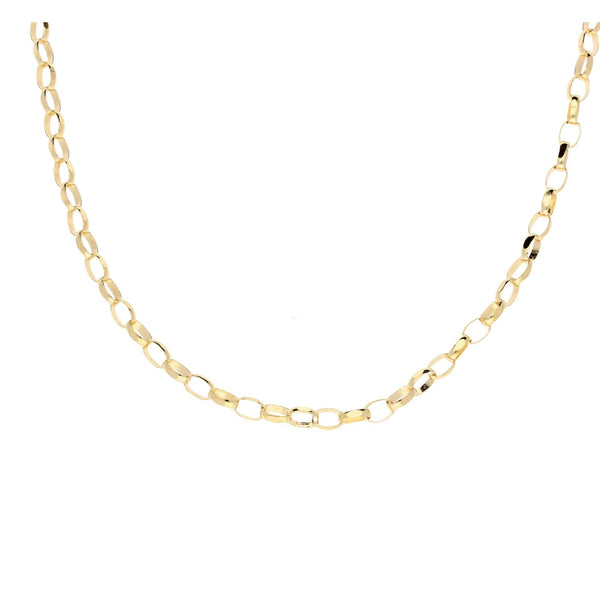 9ct Yellow Gold 19" Belcher Chain 5.50g