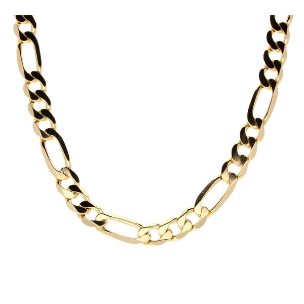 9ct Yellow Gold Figaro Chain 40.60g