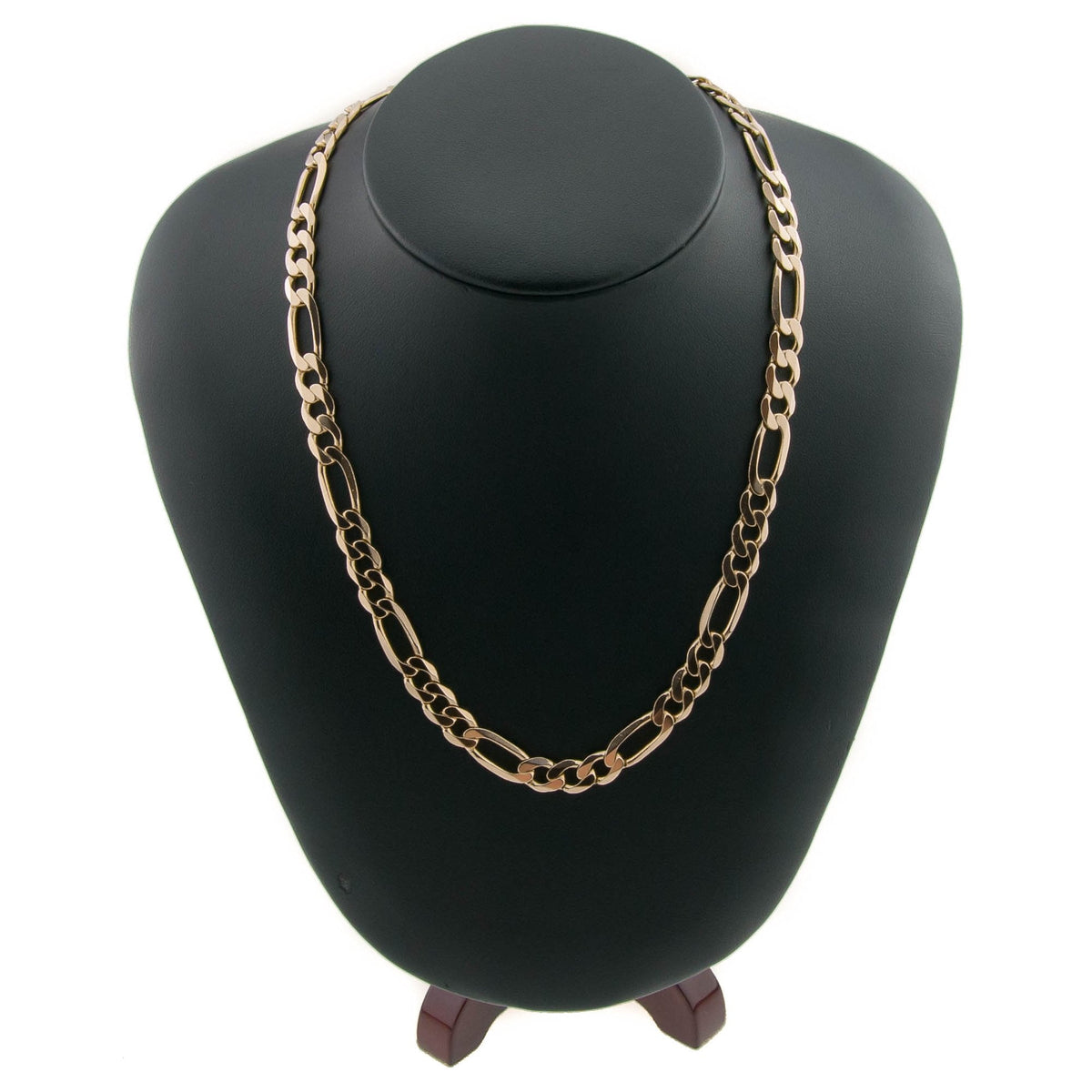 9ct Yellow Gold Figaro Chain 40.60g