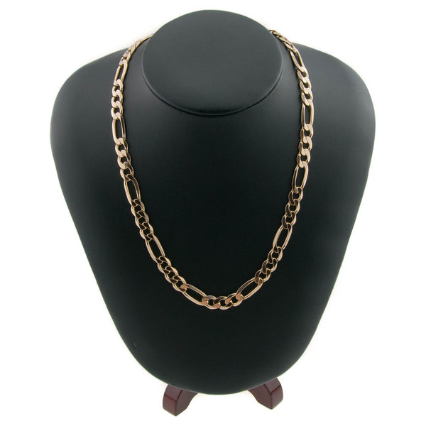 9ct Yellow Gold Figaro Chain 40.60g