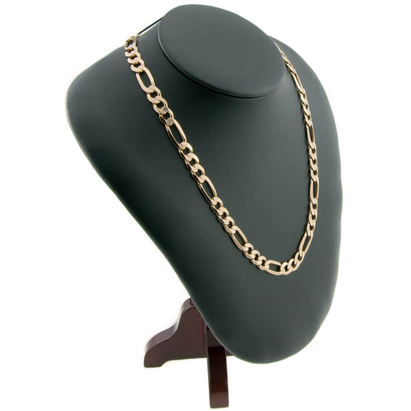 9ct Yellow Gold Figaro Chain 40.60g