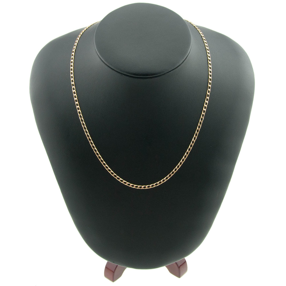 Ladies 20” 9ct Yellow Gold Curb Chain – 4.20g