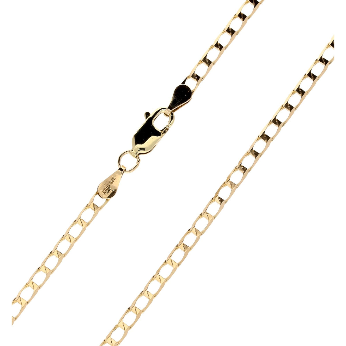 Ladies 20” 9ct Yellow Gold Curb Chain – 4.20g