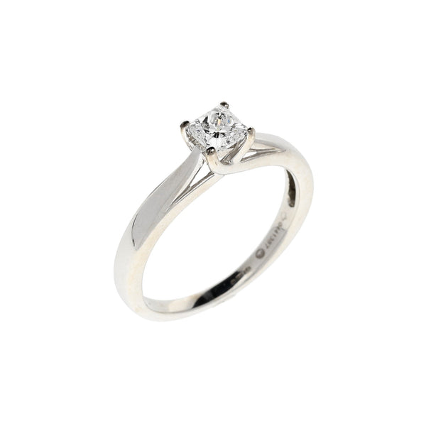 Canadian Ice Diamond' Princess Cut Engagement Ring - 0.40ct