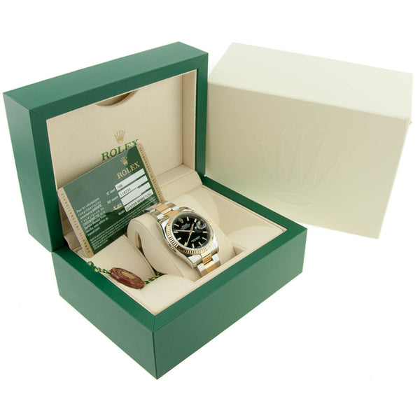Datejust 116233 - Gents Watch - Black Dial - 2014