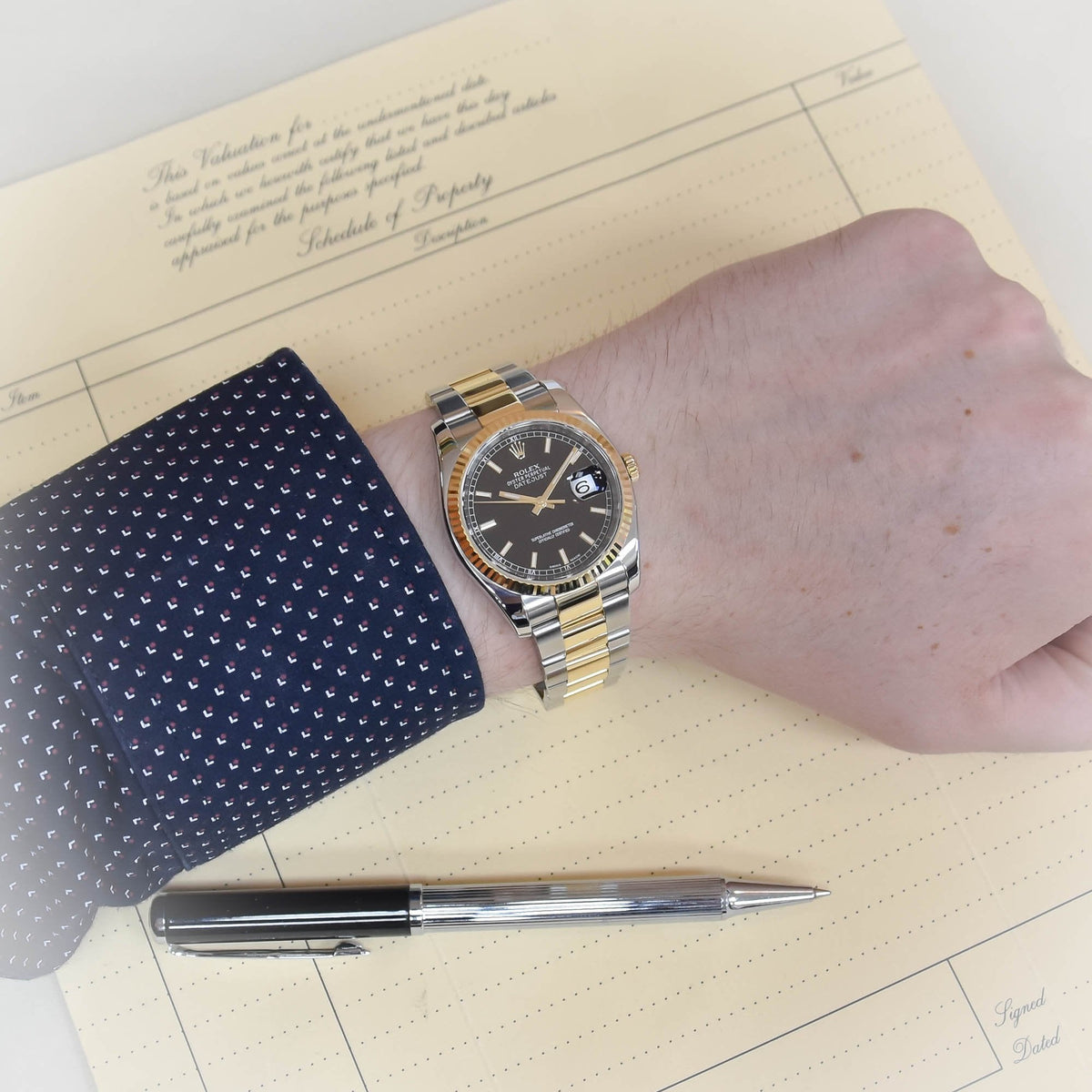 Datejust 116233 - Gents Watch - Black Dial - 2014