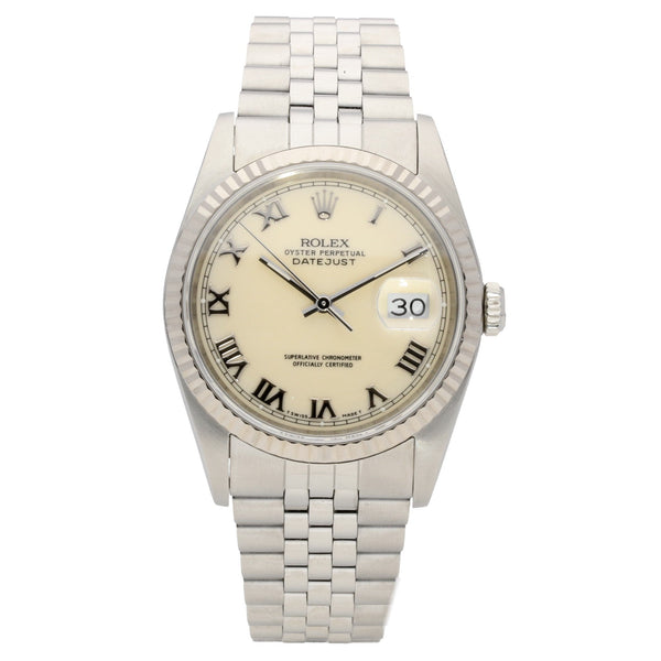 Datejust 16234 - Gents Watch - Cream Dial - 1989