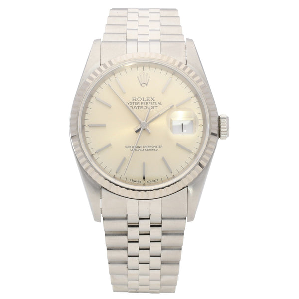 Datejust 16234 - Gents Watch - Silver Dial - 1994