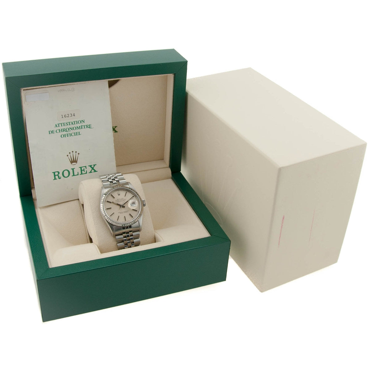 Datejust 16234 - Gents Watch - Silver Dial - 1994