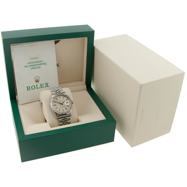 Datejust 16234 - Gents Watch - Silver Dial - 1994