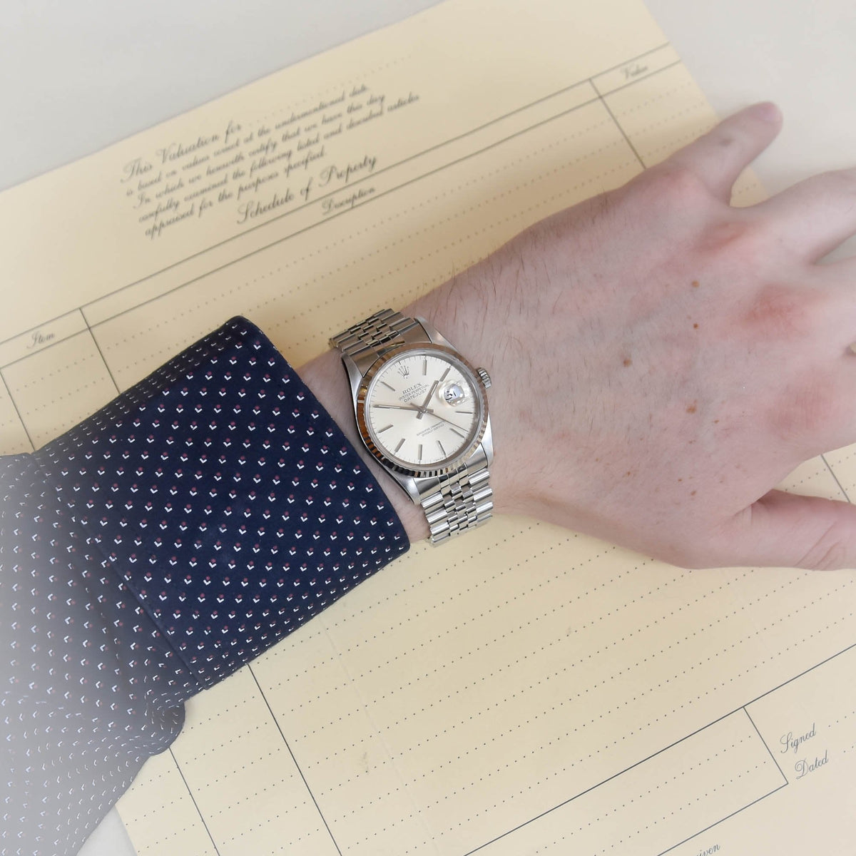 Datejust 16234 - Gents Watch - Silver Dial - 1994