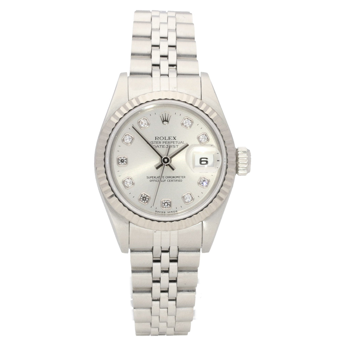 Datejust 69174 - Ladies Watch - Silver Diamond Dial - 1996