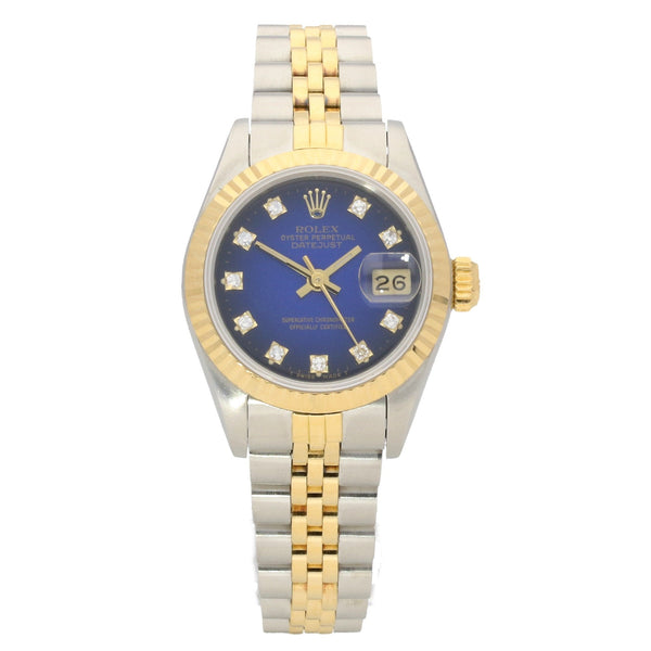 Datejust 69173 - Ladies Watch - Blue Dial - 1990