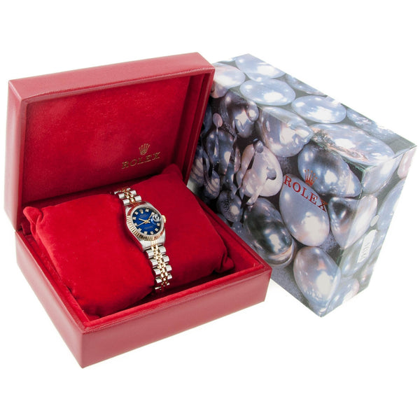 Datejust 69173 - Ladies Watch - Blue Dial - 1990