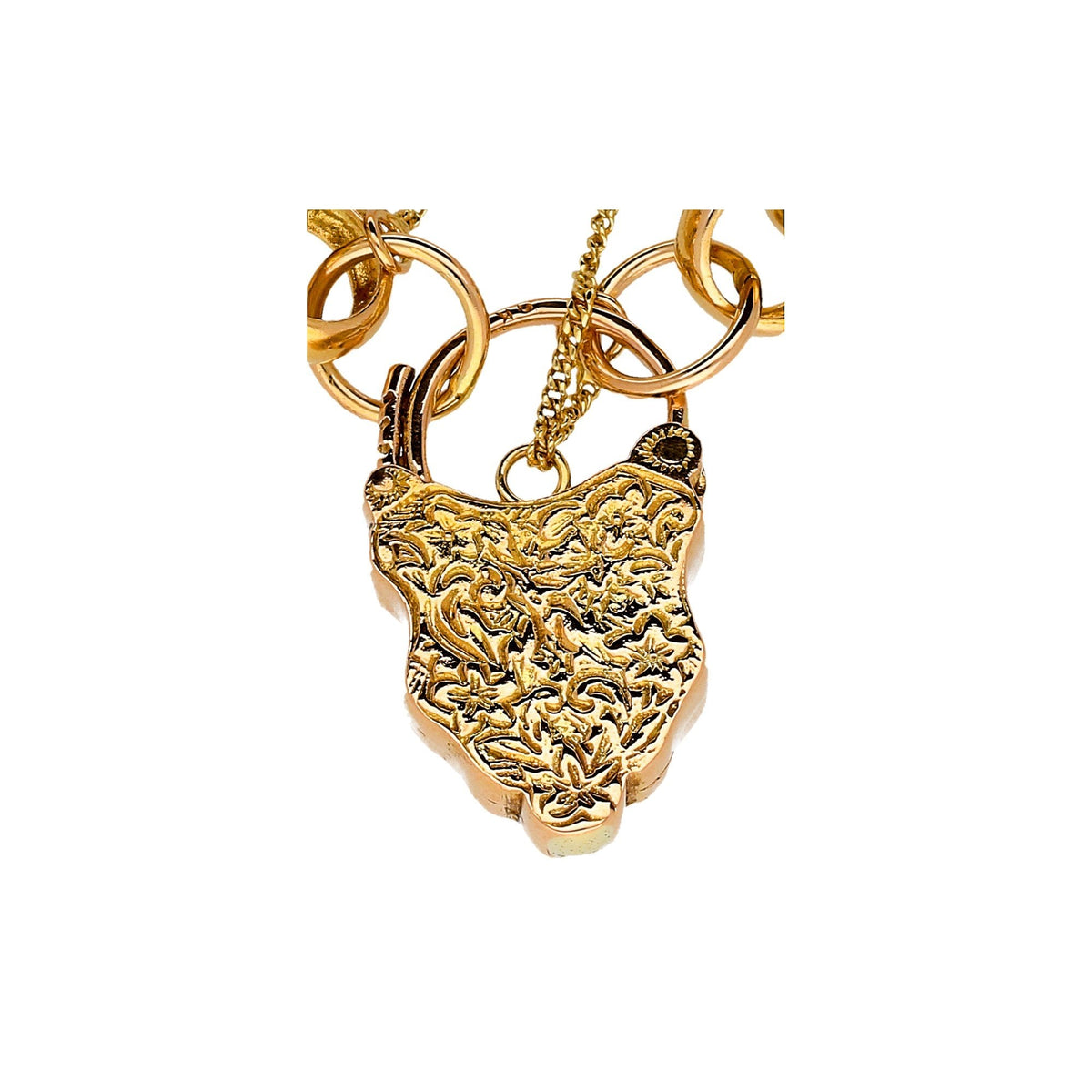 9ct Yellow Gold Ladies Fancy Bracelet - 38.2 grams