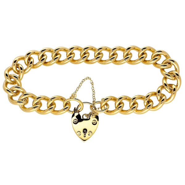 9ct Yellow Gold Ladies Charm Bracelet - 40.8 grams