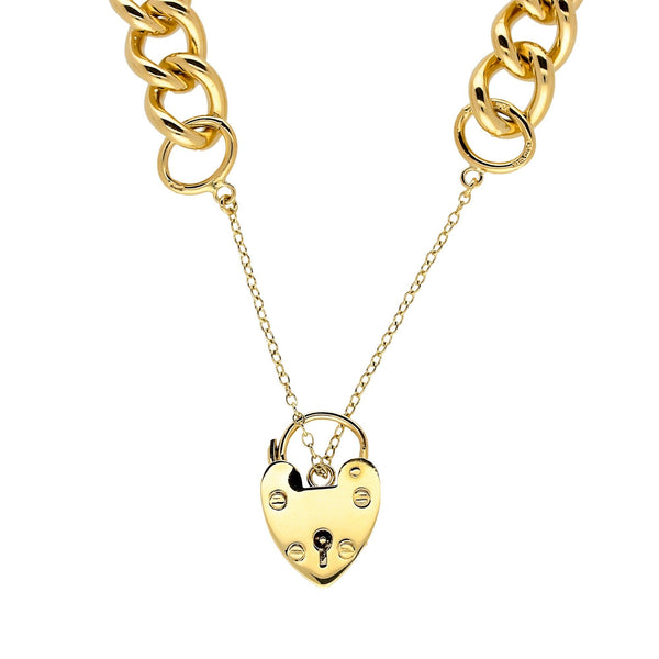 9ct Yellow Gold Ladies Charm Bracelet - 40.8 grams
