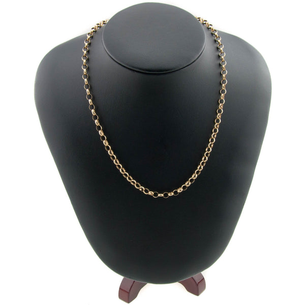 9ct Yellow Gold 24 inch Belcher Chain - 13.7 grams