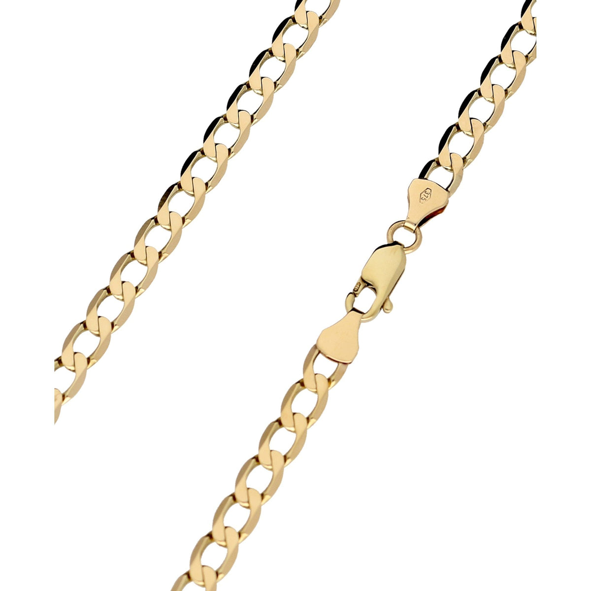 9ct Yellow Gold 20 inch Curb Chain - 15.0 grams