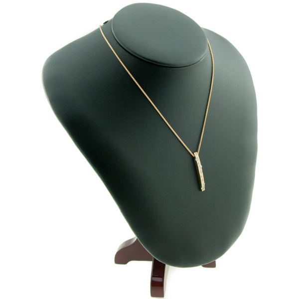 18ct Yellow Gold Diamond Cloud Pendant - 0.38ct