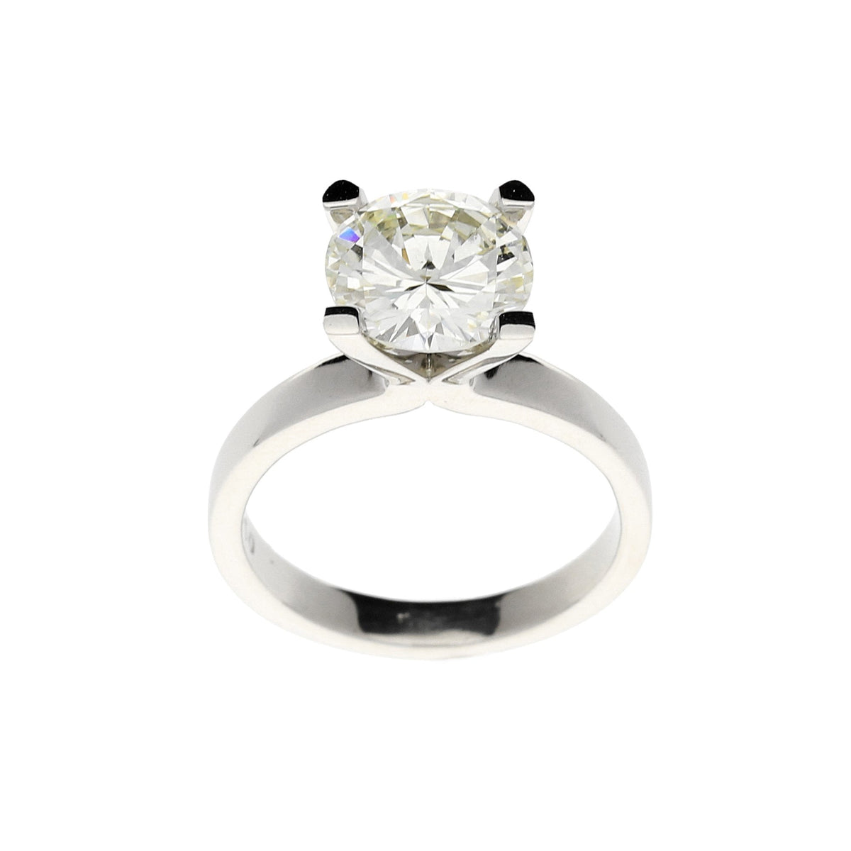 Platinum Diamond Engagement Ring - 2.50ct