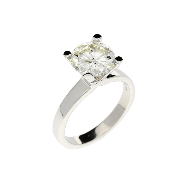 Platinum Diamond Engagement Ring - 2.50ct