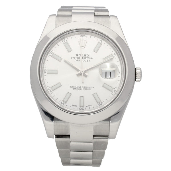 Datejust 41,116300 - Gents Watch - Silver Dial - 2016
