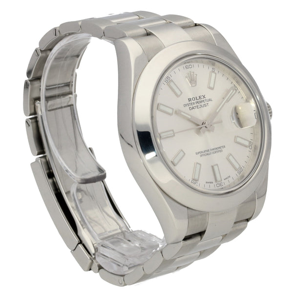 Datejust 41,116300 - Gents Watch - Silver Dial - 2016
