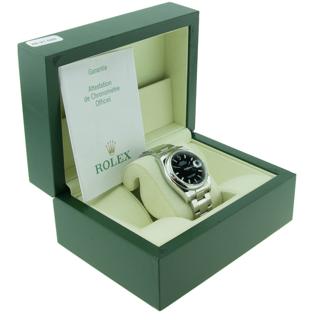 Datejust 116200 - Gents Watch - Black Dial - 2006