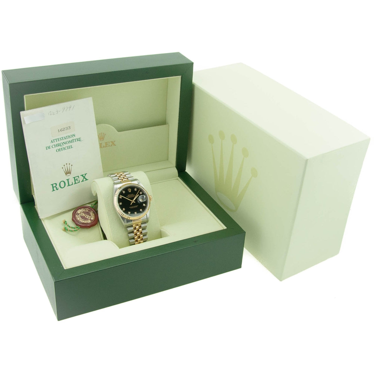 Datejust 16233 - Gents Watch - Diamond Dial - 1993