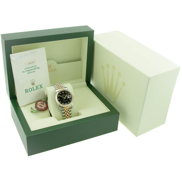 Datejust 16233 - Gents Watch - Diamond Dial - 1993