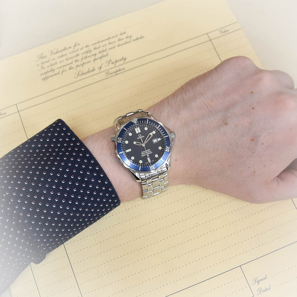 Seamaster 2541.80.00 - Gents Watch - Blue Wave Dial - 1998