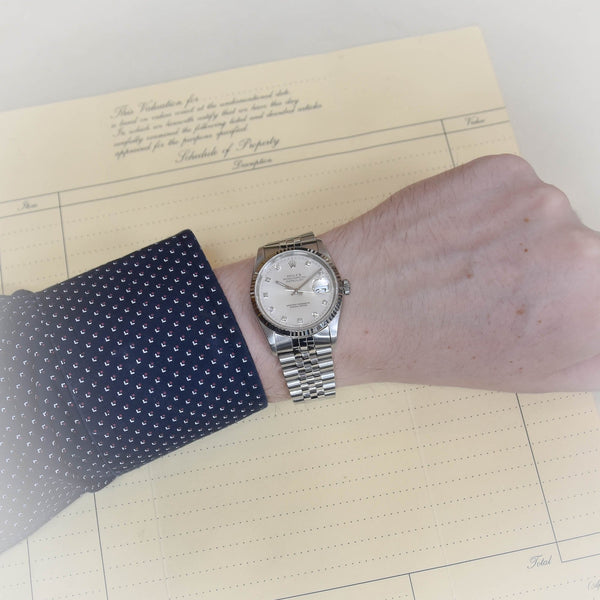 Datejust 16234 - Gents Watch - Diamond Dial - 1988