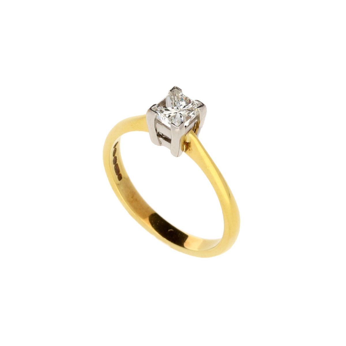 18ct Yellow Gold 0.55ct Diamond Engagement Ring