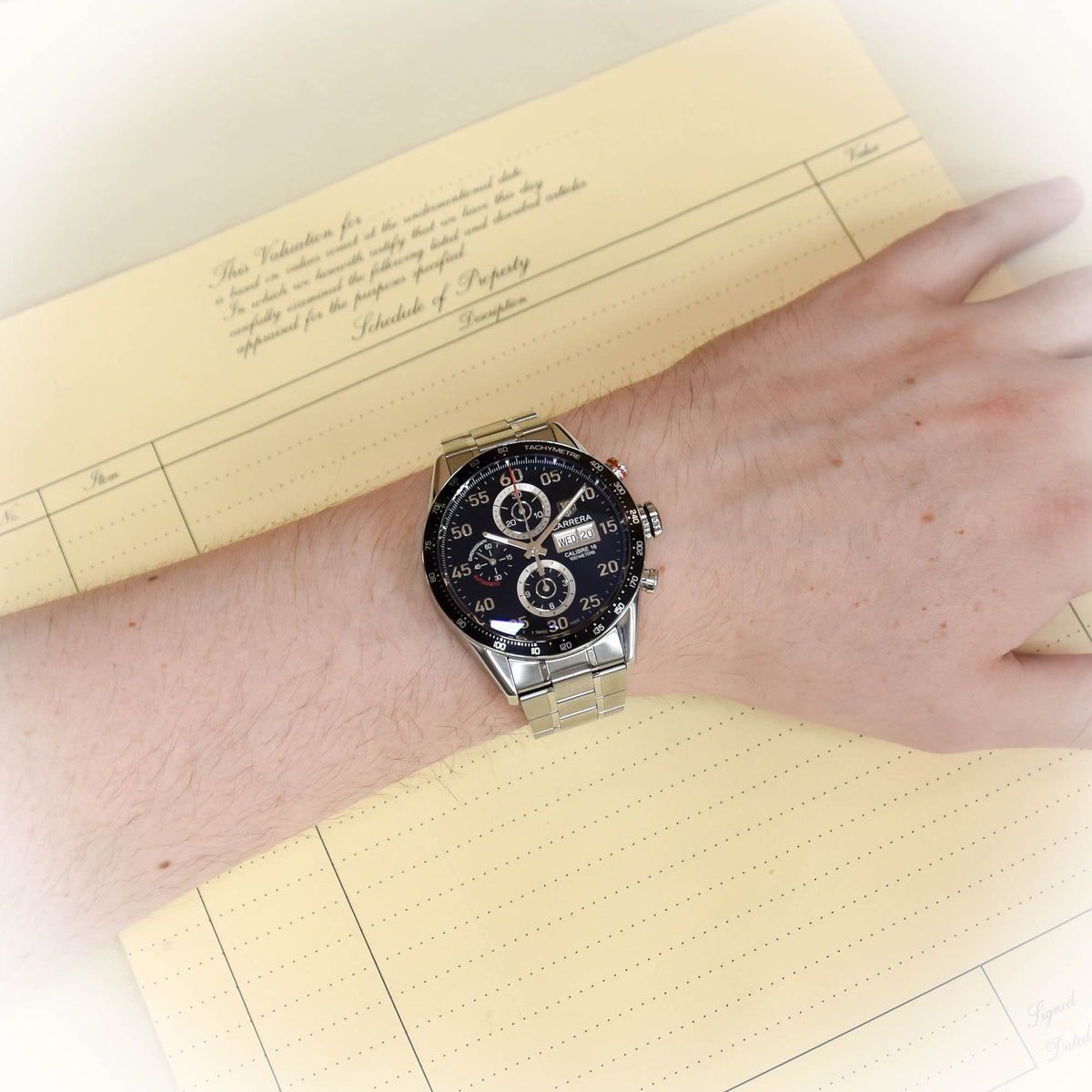 Carrera CV2A10 - Gents Watch - Black Dial - 2008