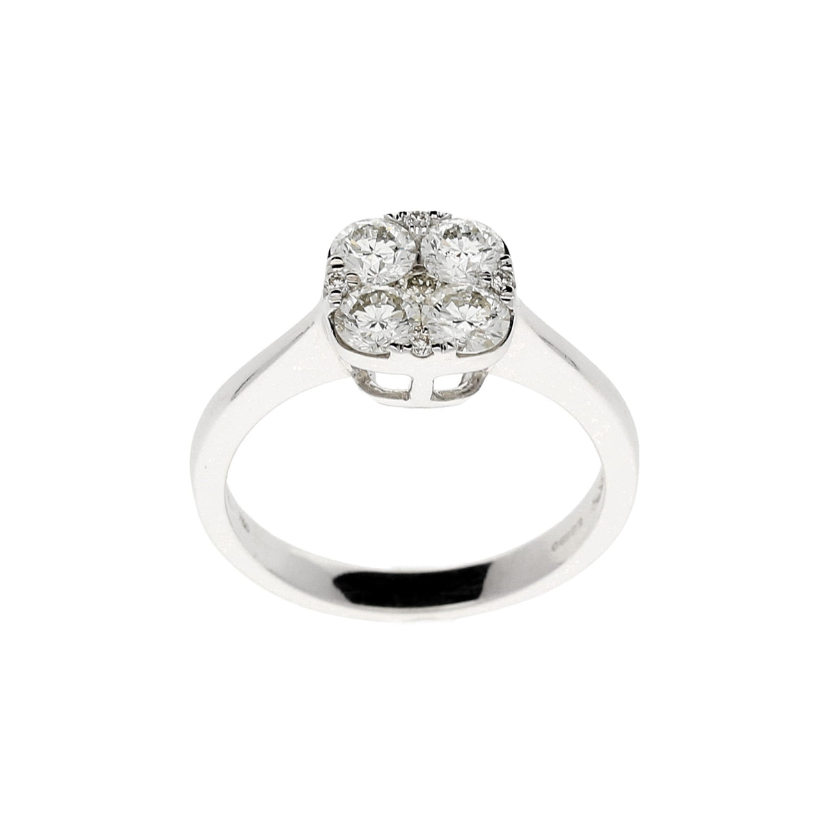 18ct White Gold Diamond Engagement Ring - 1.00ct
