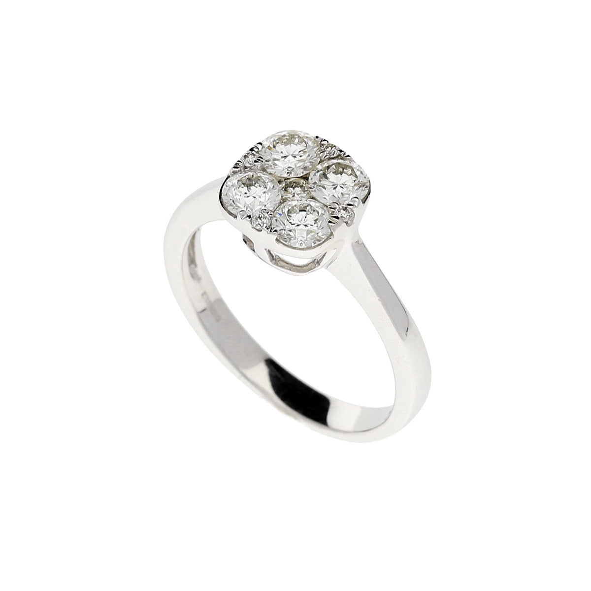 18ct White Gold Diamond Engagement Ring - 1.00ct
