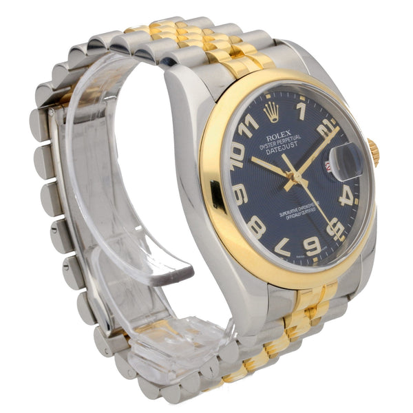 Datejust 116203 - Gents Watch - Blue Dial - 2009