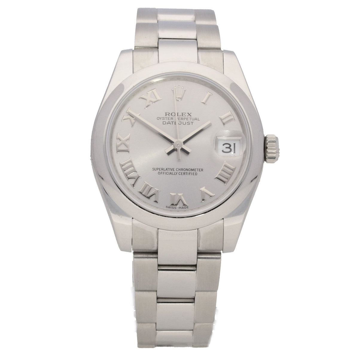 Datejust 178240 – Midsize 31mm Watch - Silver Dial - 2006