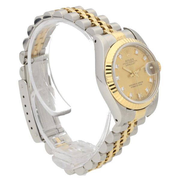 Datejust 69173 - Ladies Watch - Diamond Champagne Dial - 1993