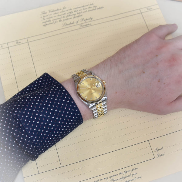 Datejust 16233 - Gents Watch - Diamond Dial - 1994