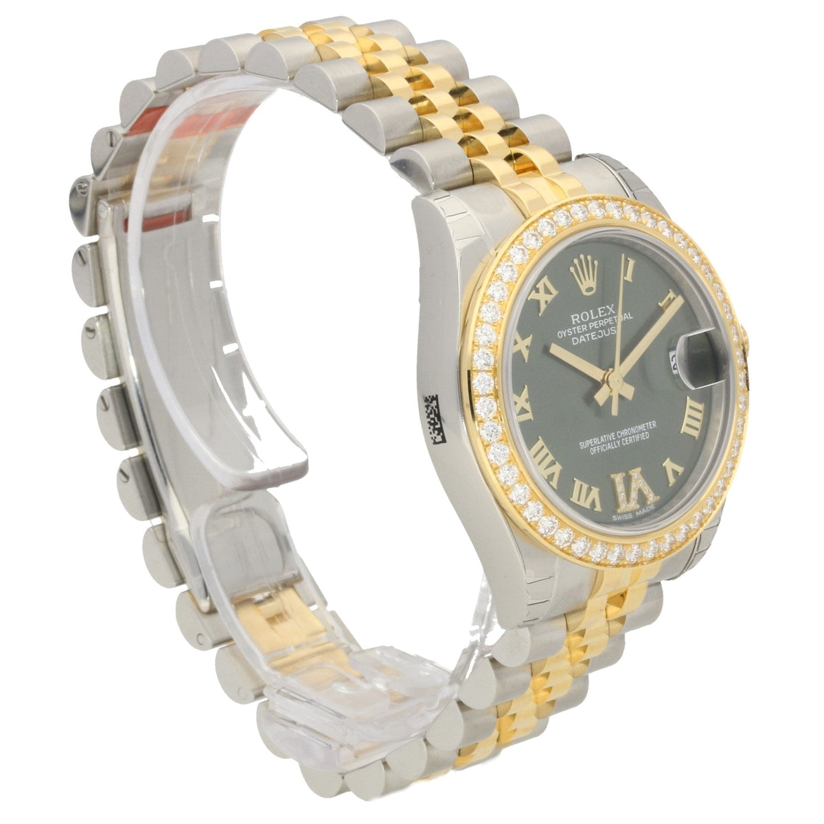 Datejust 178383 - Midsize Watch - Diamond Bezel - Unworn 2018