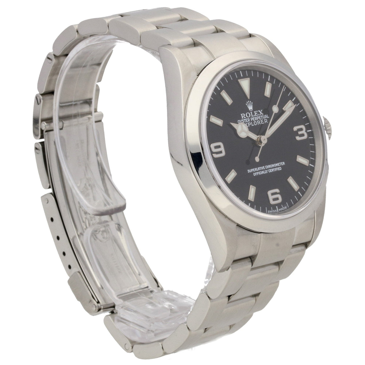Explorer 114270 - Gents Watch - Black Dial - 2002