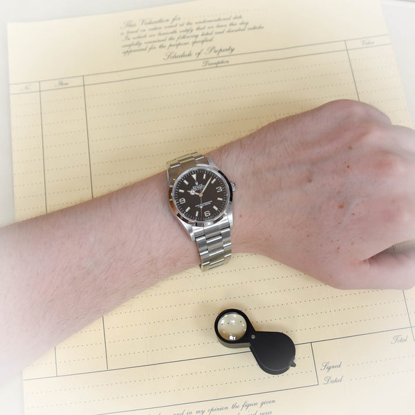 Explorer 114270 - Gents Watch - Black Dial - 2002