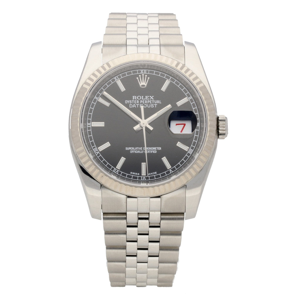 Datejust 116234 - Gents Watch - Black Dial - 2011