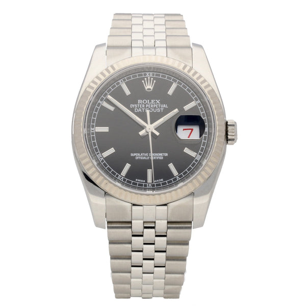 Datejust 116234 - Gents Watch - Black Dial - 2011
