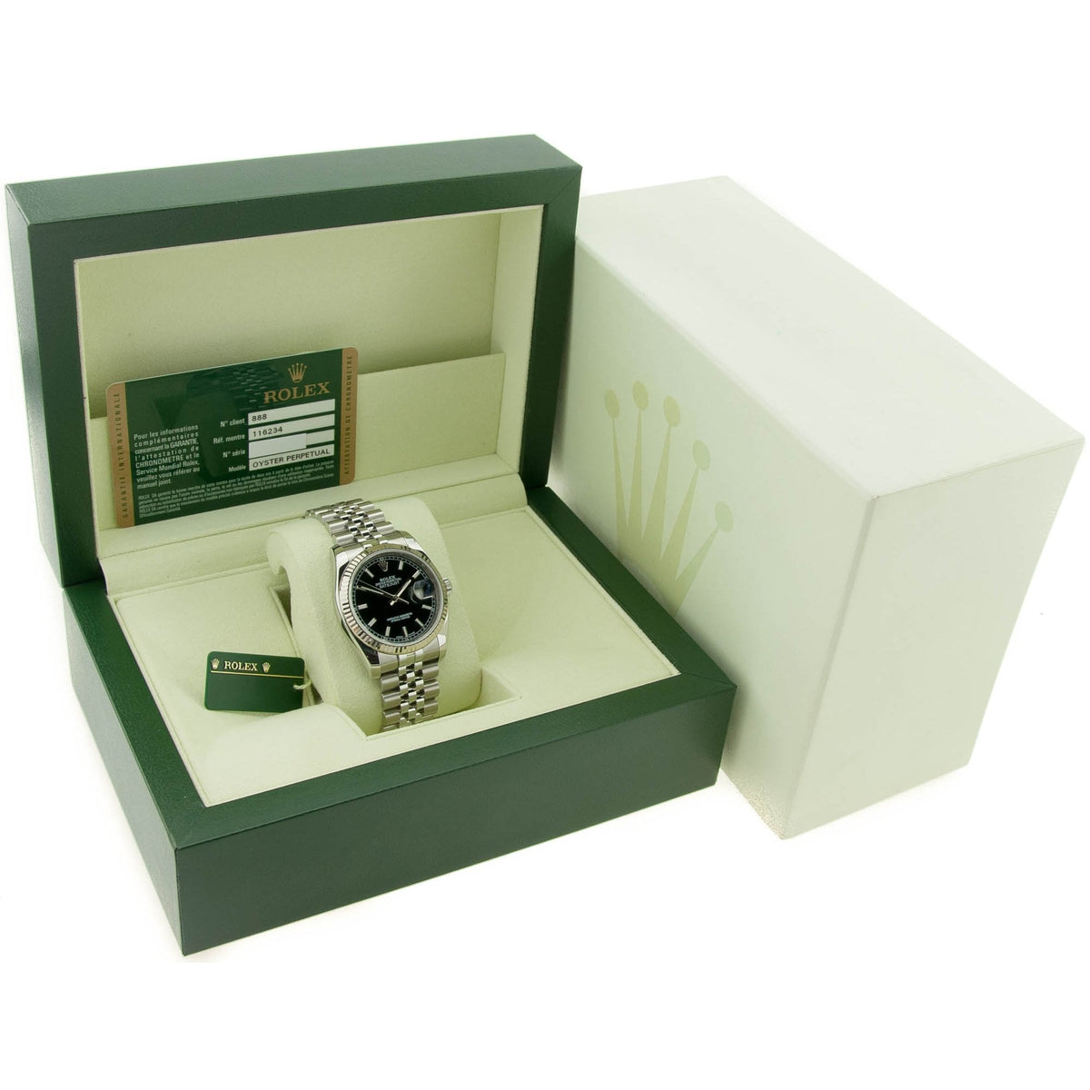 Datejust 116234 - Gents Watch - Black Dial - 2011