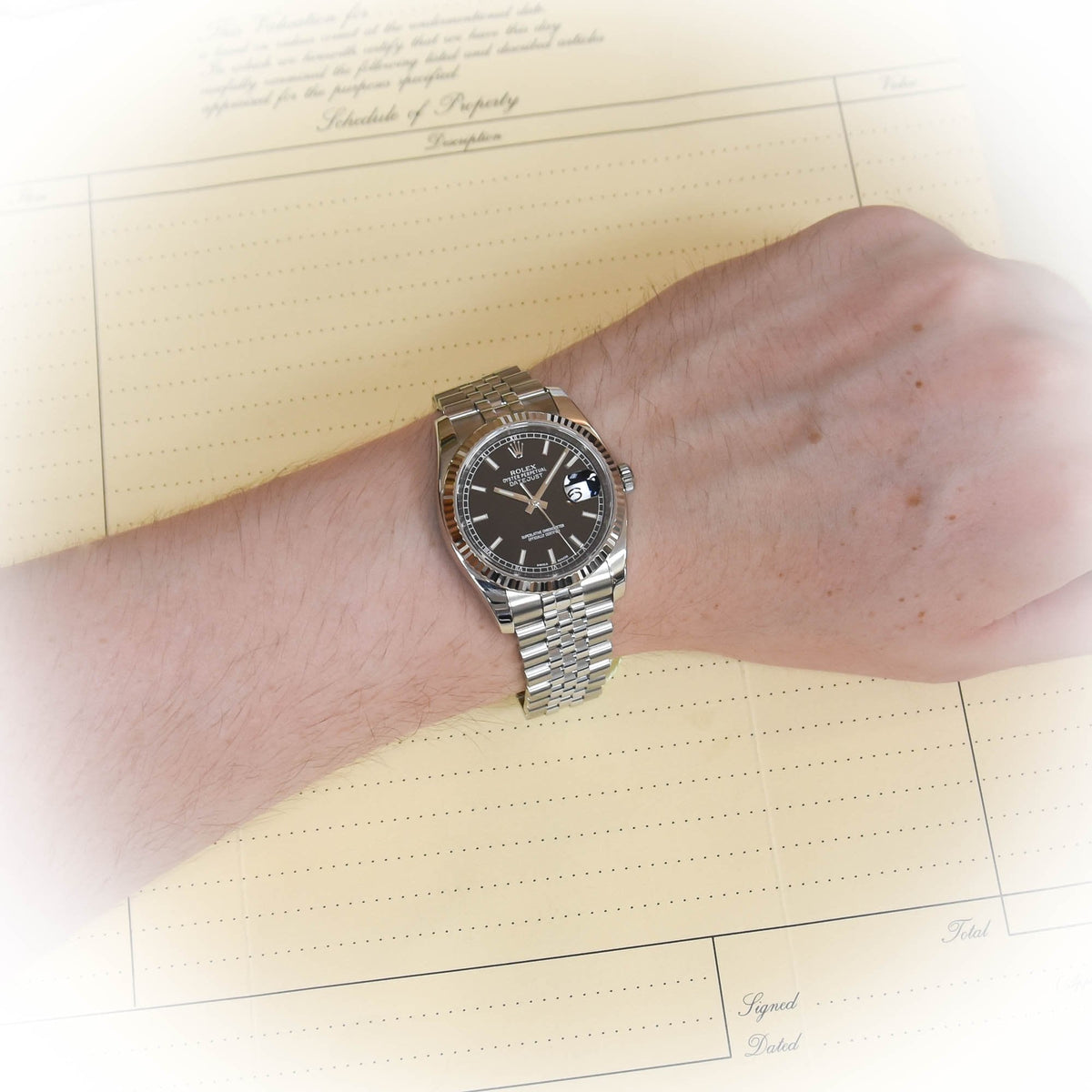 Datejust 116234 - Gents Watch - Black Dial - 2011