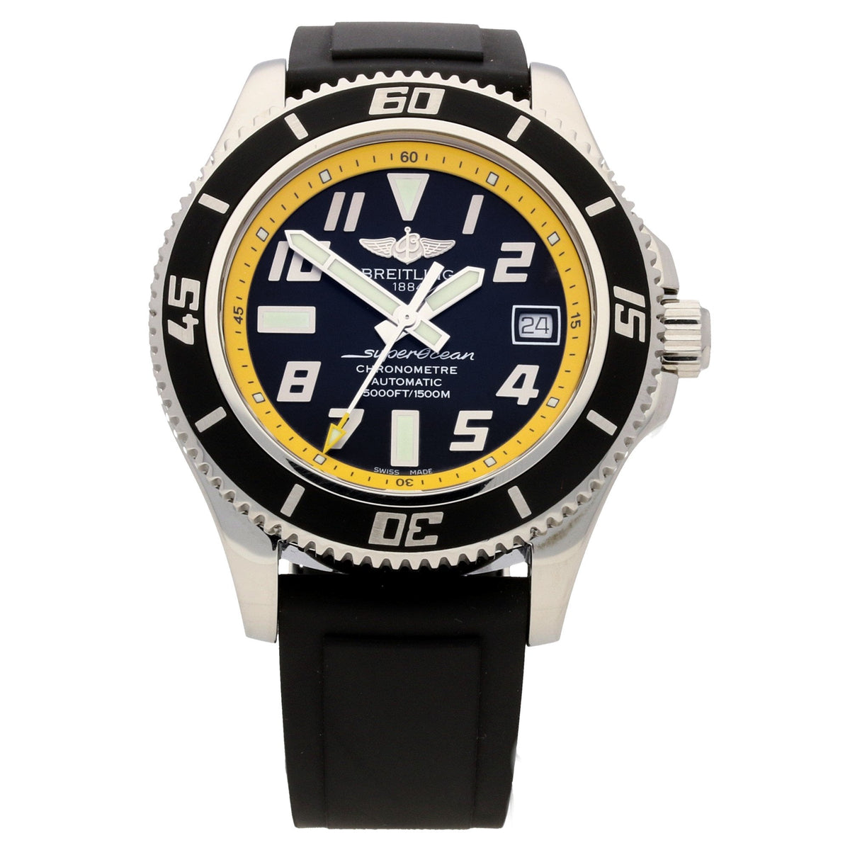 Superocean A17364 – Gents Watch – Black Dial - 2016