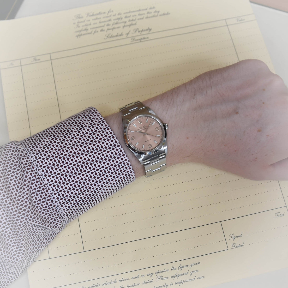 Air-King 14000 - Gents Watch - Copper Dial - 2000